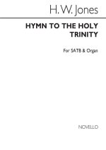 H.W. JONES: HYMN TO THE HOLY TRINITY (SATB AND ORGAN) CHANT
