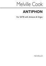 EDGAR THOMAS COOK: ANTIPHON FOR SATB CHORUS AND ORGAN CHANT