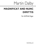DALBY: MAGNIFICAT & NUNC DIMITTIS (PAISLEY ABBEY) FOR SATB CHORUS WITH ORGAN ACC. CHANT