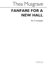 MUSGRAVE: MUSIC FOR A NEW HALL FOR TWO TRUMPETS TROMPETTE