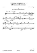 PETER MAXWELL DAVIES: NAXOS QUARTET NO.7 (PARTS)