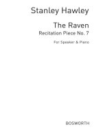 HAWLEY,S THE RAVEN RECITATION PIECE NO.7 SPEAKER AND PIANO