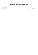 JEAN JACQUES WERNER: 3 RITOURNELLES