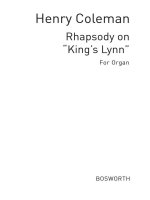 HENRY COLEMAN: RHAPSODY ON 'KING'S LYNN'