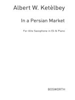 ALBERT W. KETELBEY: IN A PERSIAN MARKET - E FLAT ALTO SAXOPHONE/PIANO