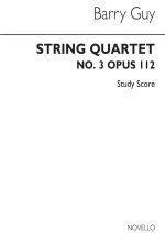 GUY: STRING QUARTET NO.3 (STUDY SCORE) POCHE