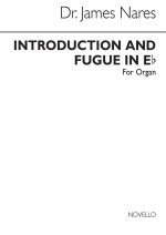 JAMES NARES: INTRODUCTION AND FUGUE IN E FLAT FOR ORGAN