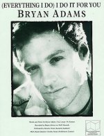 BRYAN ADAMS: (EVERYTHING I DO) I DO IT FOR YOU PIANO, VOIX, GUITARE