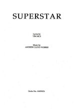 ANDREW LLOYD WEBBER: SUPERSTAR (JESUS CHRIST SUPERSTAR) - SATB CHANT