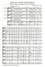 JOHN STAINER: GOD SO LOVED THE WORLD (SATB- NEW EDITION) CHANT