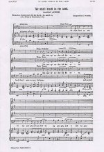 JOHN STAINER: YE SHALL DWELL IN THE LAND CHANT