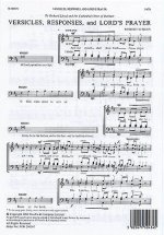 HERBERT SUMSION: VERSICLES, RESPONSES AND LORD'S PRAYER CHANT