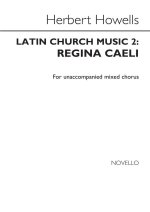 HERBERT HOWELLS: REGINA CAELI CHANT