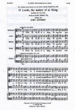 JOHN JOUBERT: O LORDE, THE MAKER OF AL THING CHANT