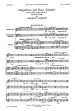 HERBERT SUMSION: MAGNIFICAT AND NUNC DIMITTIS IN G (BOYS VOICES)