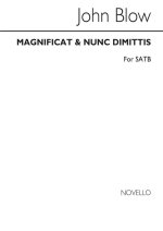 JOHN BLOW: MAGNIFICAT AND NUNC DIMITTIS (SHORT SERVICE NO.4) CHANT
