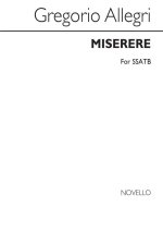 GREGORIO ALLEGRI: MISERERE (PSALM LI) CHANT