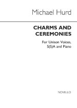 HURD: CHARMS & CEREMONIES (VOCAL SCORE)