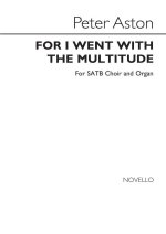 PETER ASTON: FOR I WENT WITH THE MULTITUDE CHANT