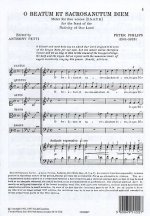 PETER PHILIPS: O BEATUM ET SACROSANCTUM DIEM CHANT