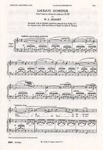 WOLFGANG AMADEUS MOZART: LAUDATE DOMINUM (SSSA)