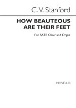 CHARLES VILLIERS STANFORD: HOW BEAUTEOUS ARE THEIR FEET CHANT