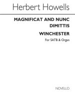 HERBERT HOWELLS: MAGNIFICAT AND NUNC DIMITTIS (WINCHESTER) CHANT