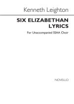 KENNETH LEIGHTON: SIX ELIZABETHAN LYRICS