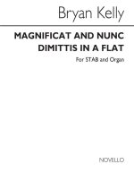BRYAN KELLY: MAGNIFICAT AND NUNC DIMITTIS IN A FLAT CHANT
