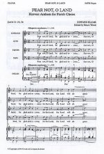 EDWARD ELGAR: FEAR NOT, O LAND CHANT