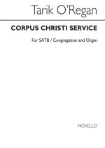 TARIK O'REGAN: CORPUS CHRISTI SERVICE (SCORE) CHANT