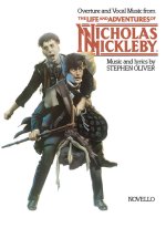 OVERTURE AND VOCAL MUSIC FROM NICHOLAS NICKLEBY