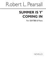 ROBERT PEARSALL: SUMMER IS Y' COMING IN CHANT