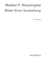 MUSSORGSKY BILDER EINER AUSSTELLUNG