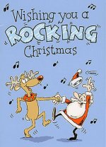 MUSIC GALLERY: 'WISHING YOU A ROCKING CHRISTMAS' GREETING CARD
