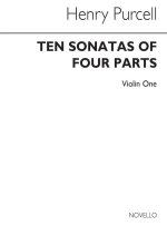 HENRY PURCELL: 10 SONATAS OF FOUR PARTS FOR VIOLIN 1 (SONATAS I-IV)