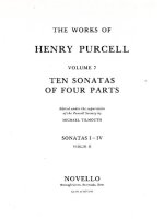 HENRY PURCELL: 10 SONATAS OF FOUR PARTS VIOLIN 2 (SONATAS I-IV)