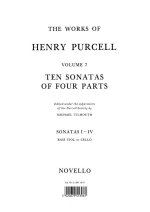 HENRY PURCELL: 10 SONATAS OF FOUR PARTS FOR CELLO (SONATAS I-IV)