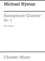 MICHAEL NYMAN: STRING QUARTET NO.3 (SCORE)