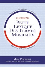 MARC PINCHERLE: PETIT LEXIQUE DES TERMES MUSICAUX LIVRE SUR LA MUSIQUE