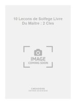 WAIGNEIN DIX LECONS DE SOLFEGE 2 CLES SOLFEGE