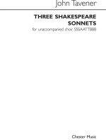 JOHN TAVENER: THREE SHAKESPEARE SONNETS CHANT
