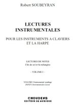 ROBERT SOUBEYRAN: LECTURES INSTRUMENTALES - VOLUME 1