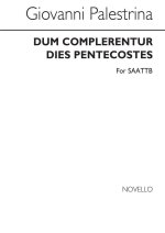 PALESTRINA  DUM COMPLERENTUR DES PENTECOSTES  SAATTB/PF CHANT