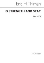 THIMAN: O STRENGTH AND STAY FOR SATB CHORUS CHANT