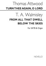 THOMAS ATTWOOD: TURN THEE AGAIN, O LORD CHANT