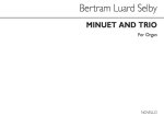 SELBY MINUET AND TRIO ORGAN