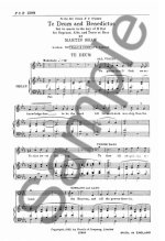 MARTIN SHAW: TE DEUM AND BENEDICTUS IN EB CHANT