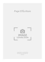JEAN JACQUES WERNER: PAGE D'ECRITURE