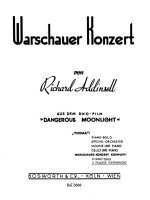RICHARD ADDINSELL: WARSAW CONCERTO (2 PIANO SCORE)
